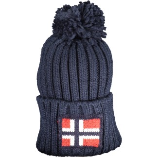 Tmavo modrá pletená čiapka NORWAY...